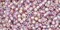 Toho 11/0 Round Japanese Seed Bead, TR11-166, Transparent AB Light Amethyst